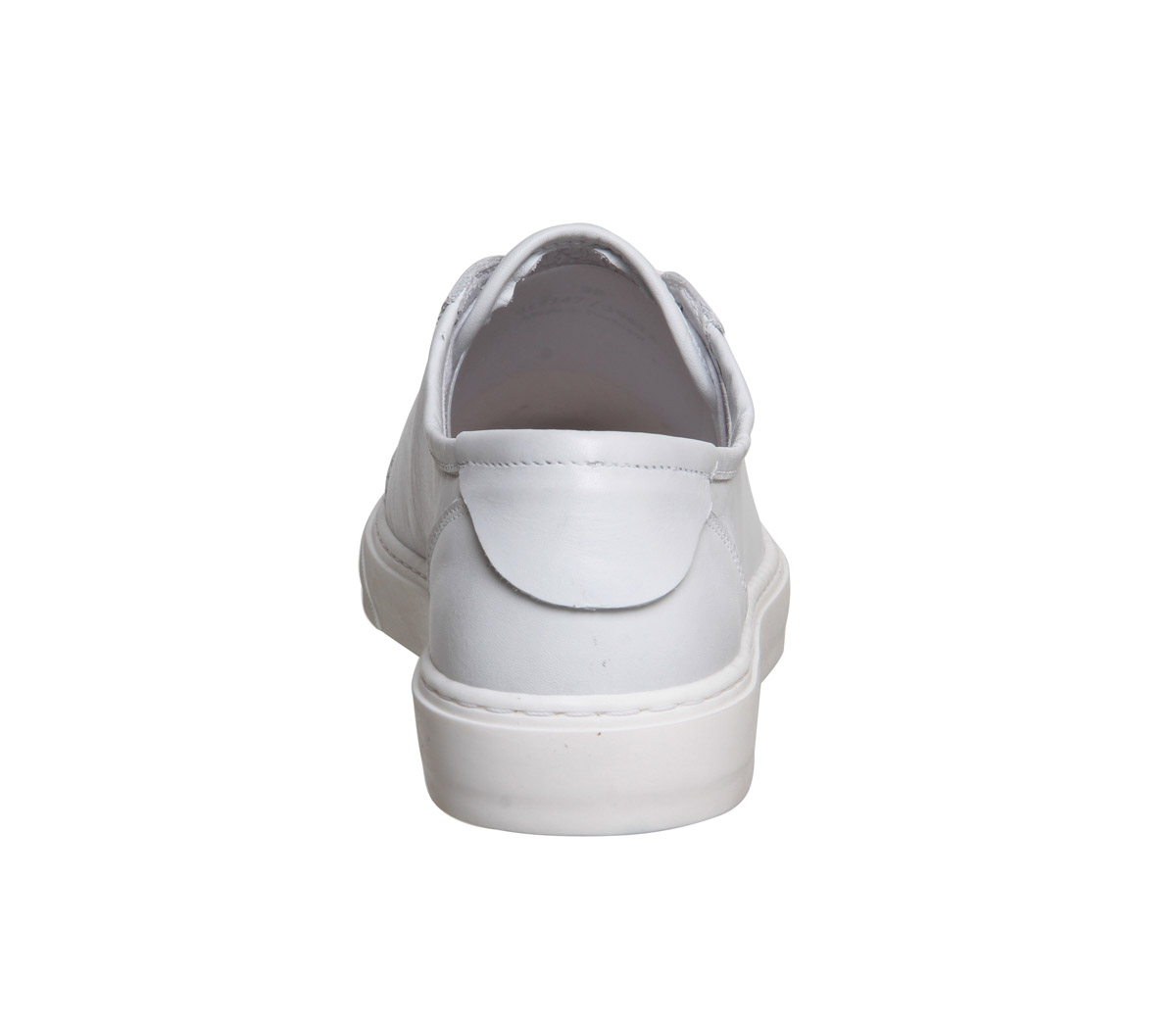 OFFICELibra Point Lace Up TrainerWhite Leather