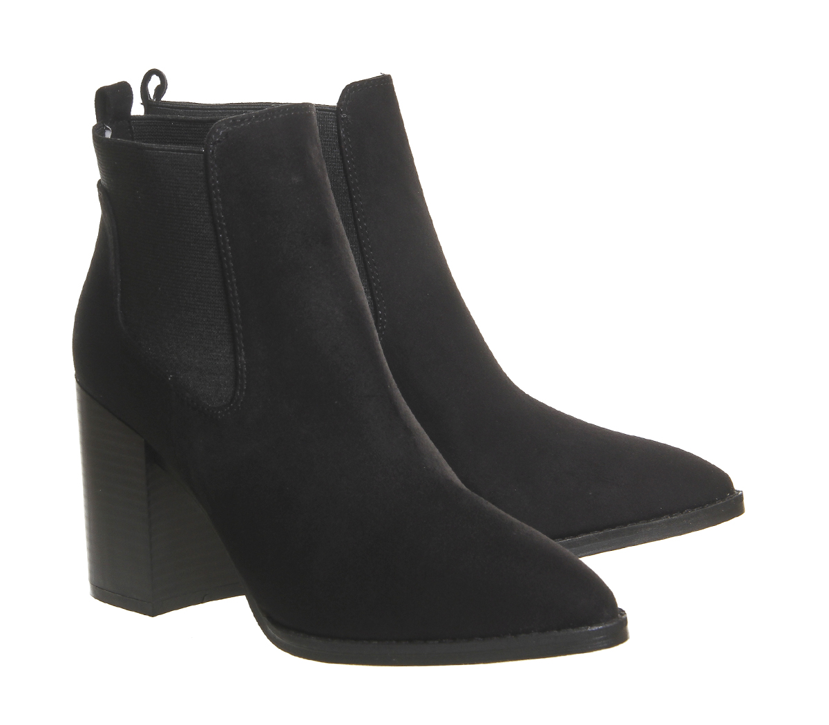 OFFICE Logan Point Chelsea Boots Black - Women's Ankle Boots