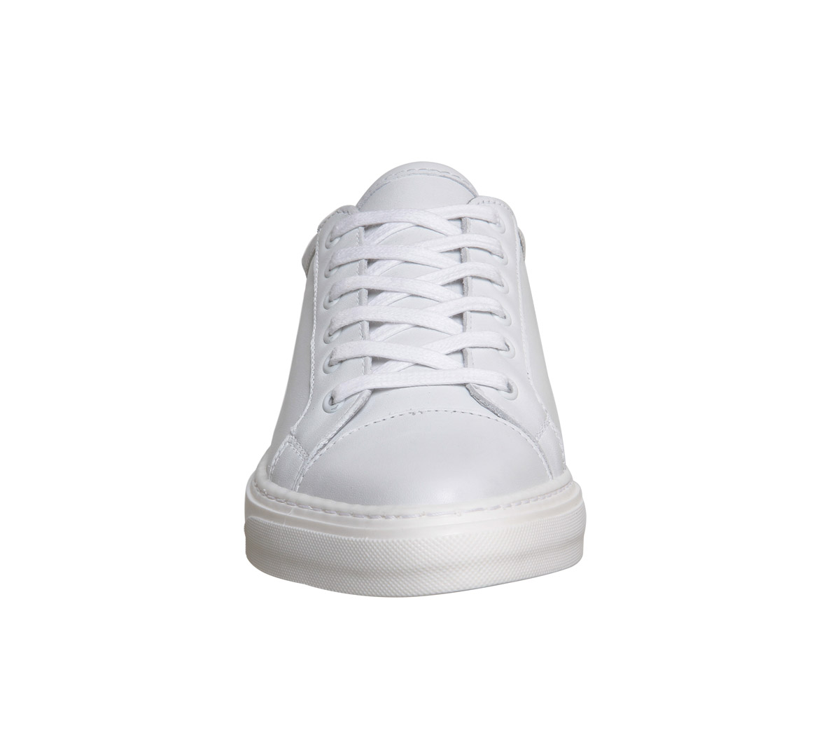 OFFICELibra Point Lace Up TrainerWhite Leather