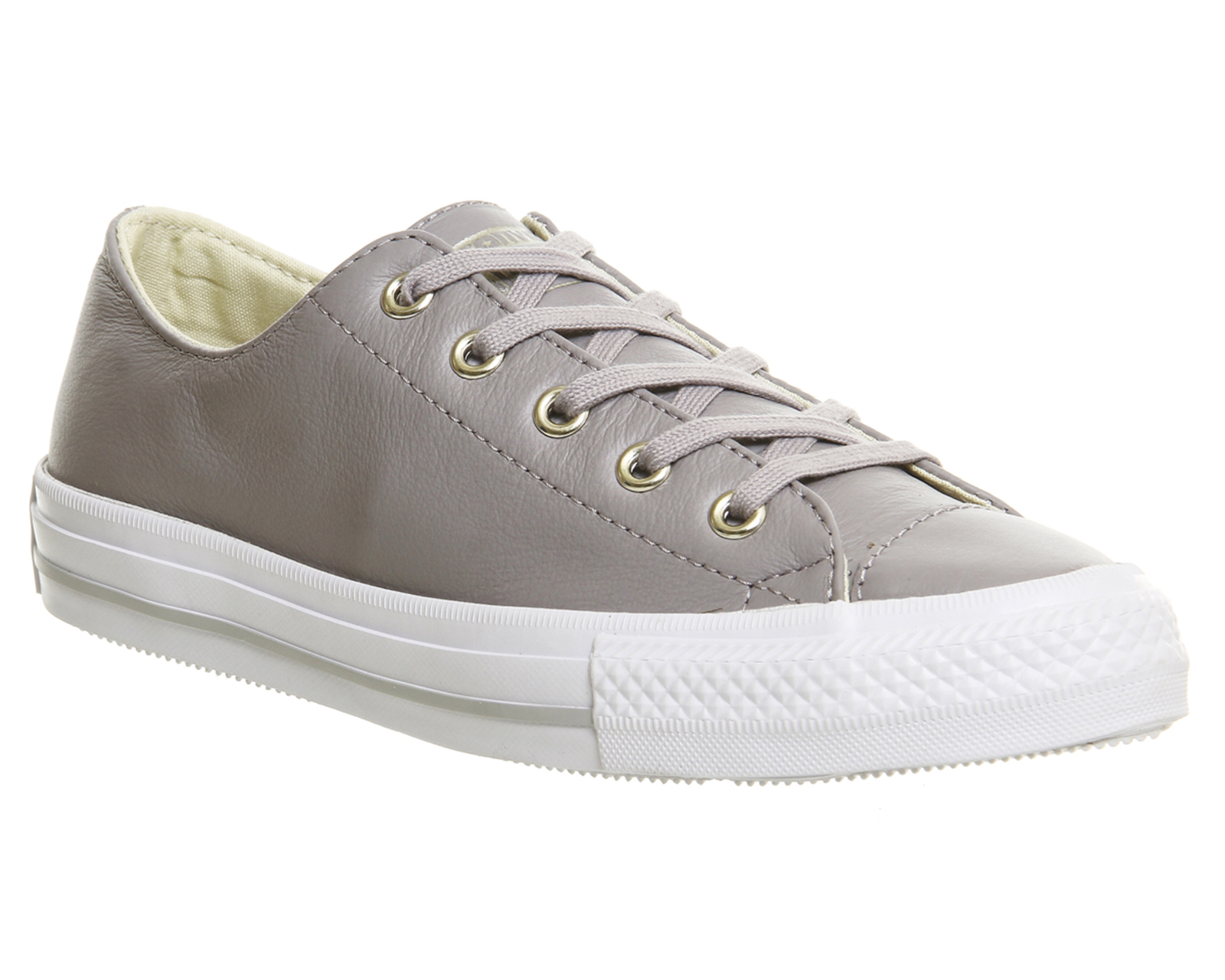 Converse Ctas Gemma Low Leather Gull Grey Pewter - Unisex Sports
