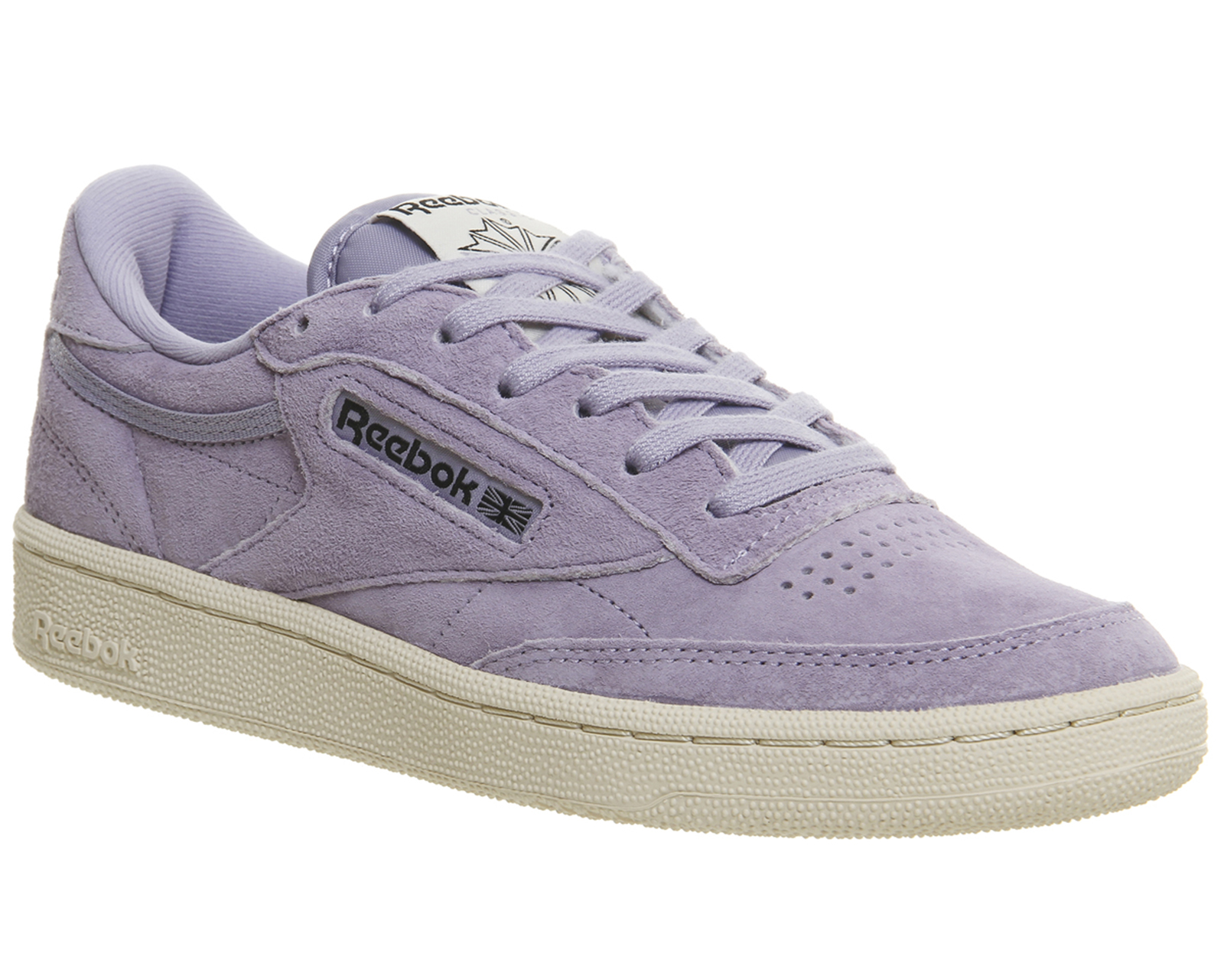 reebok classic leather suede core moon violet