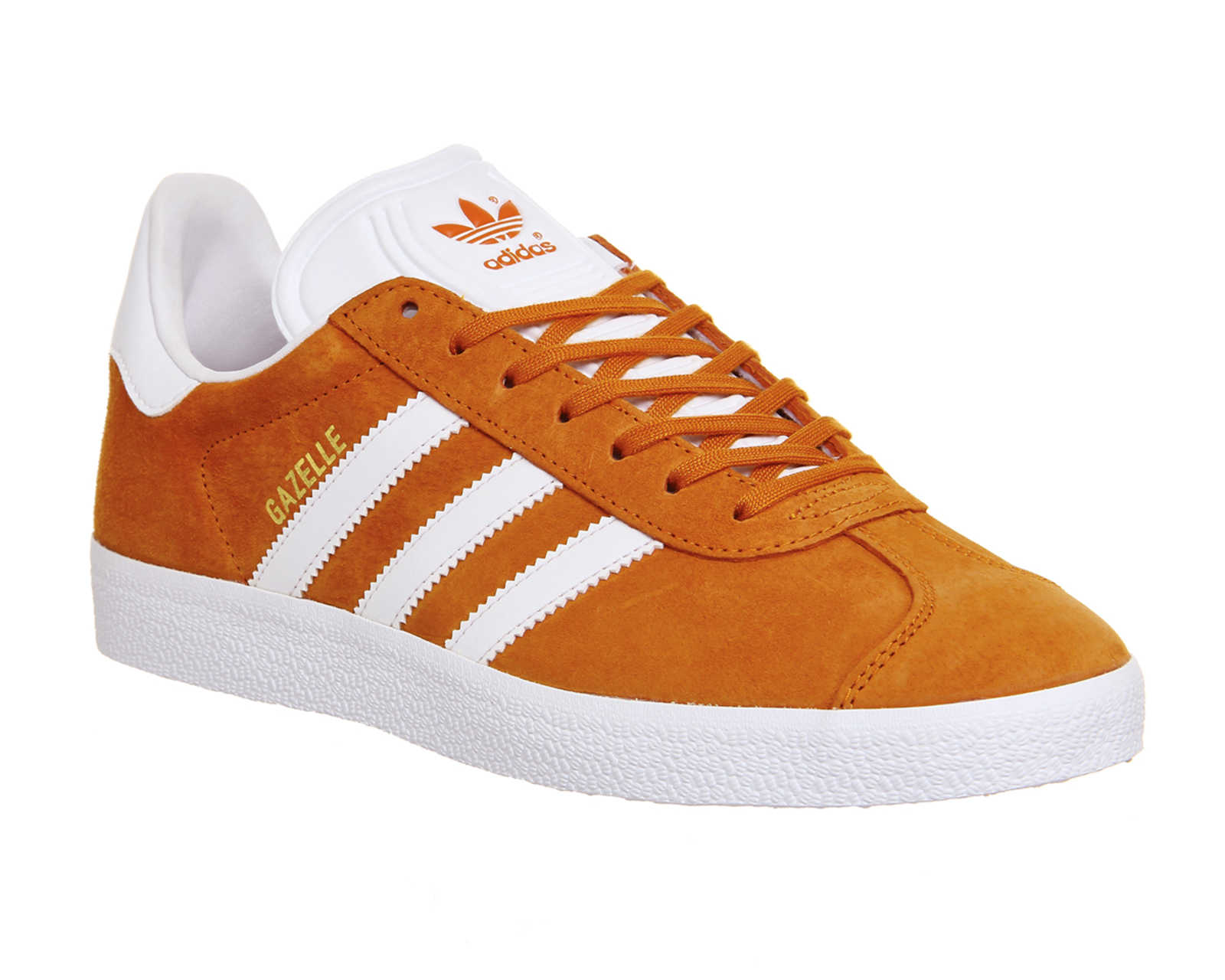orange white adidas shoes