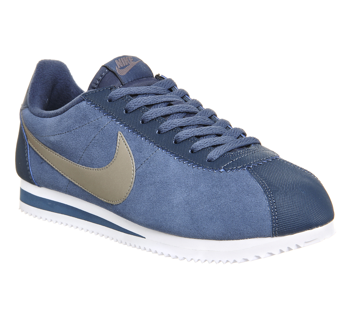 blue and silver nikes