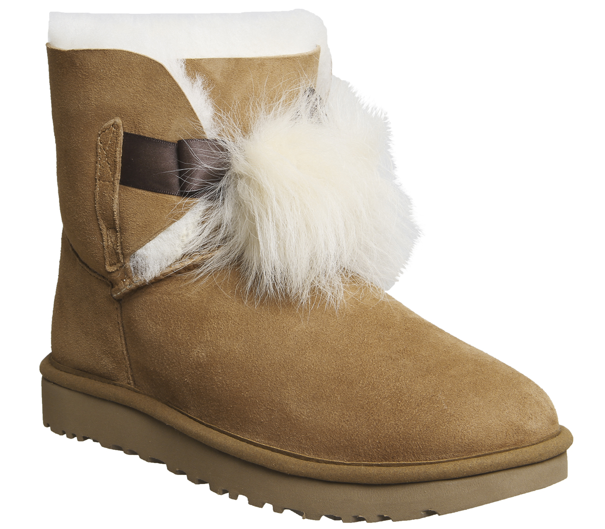 UGGGita Pom Pom BootChestnut Suede