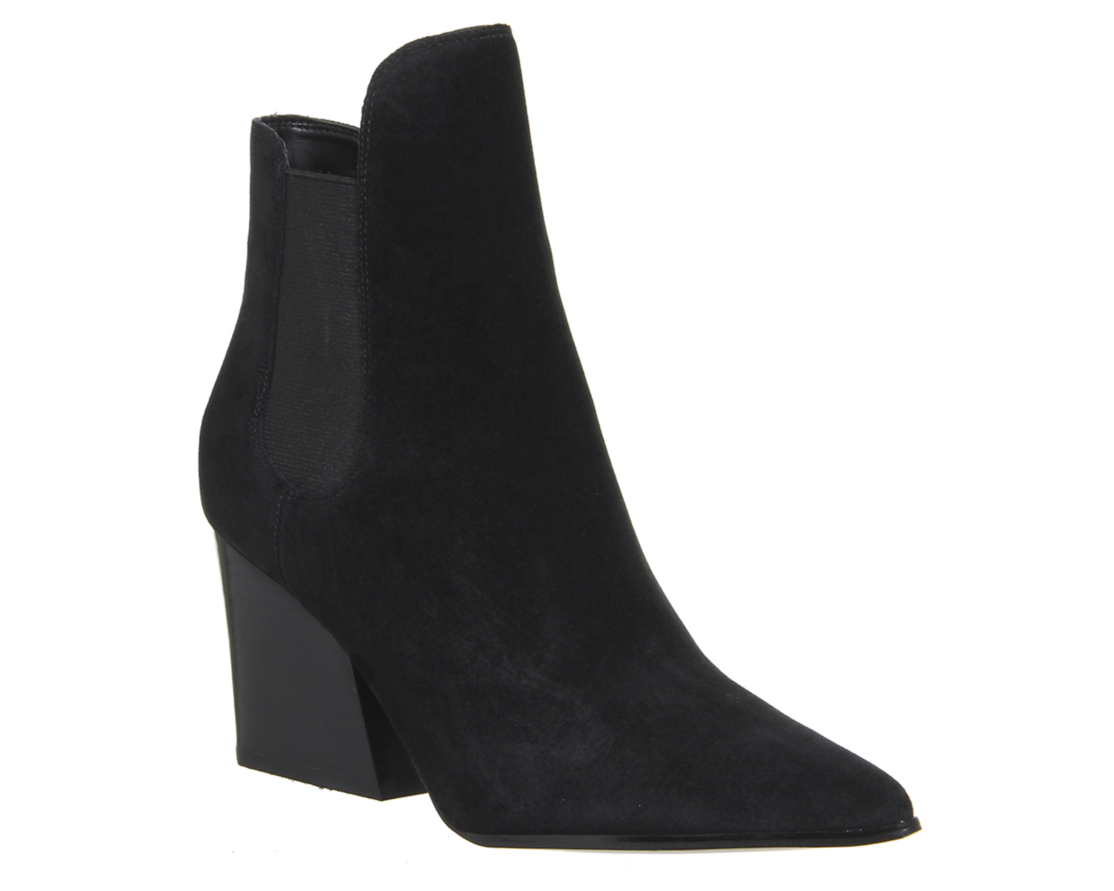 Kylie Finley Chelsea Boots Black Suede 
