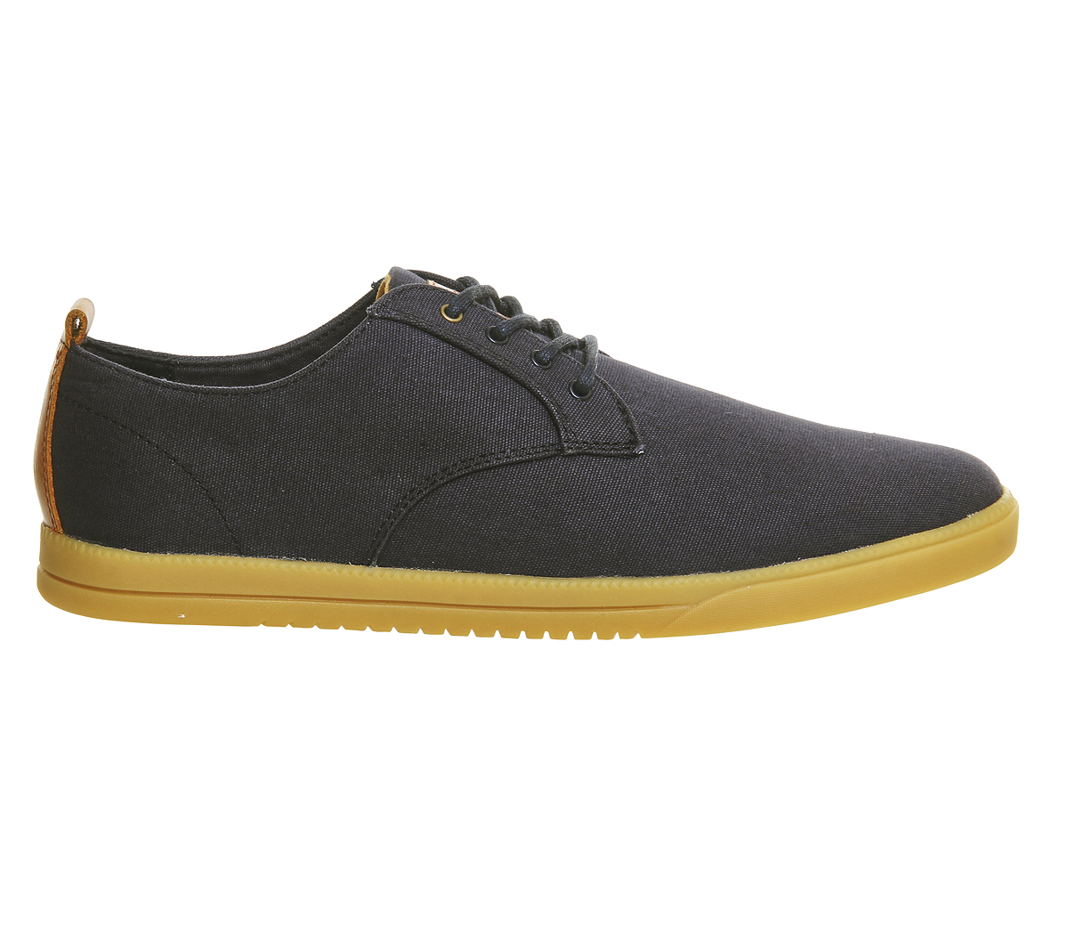 Clae Ellington Textile - Men\'s Black Waxed Canvas Shoes - 11.5 Ellington Textile Sneaker // Black Waxed Canvas (US: 7.5  main image 4
