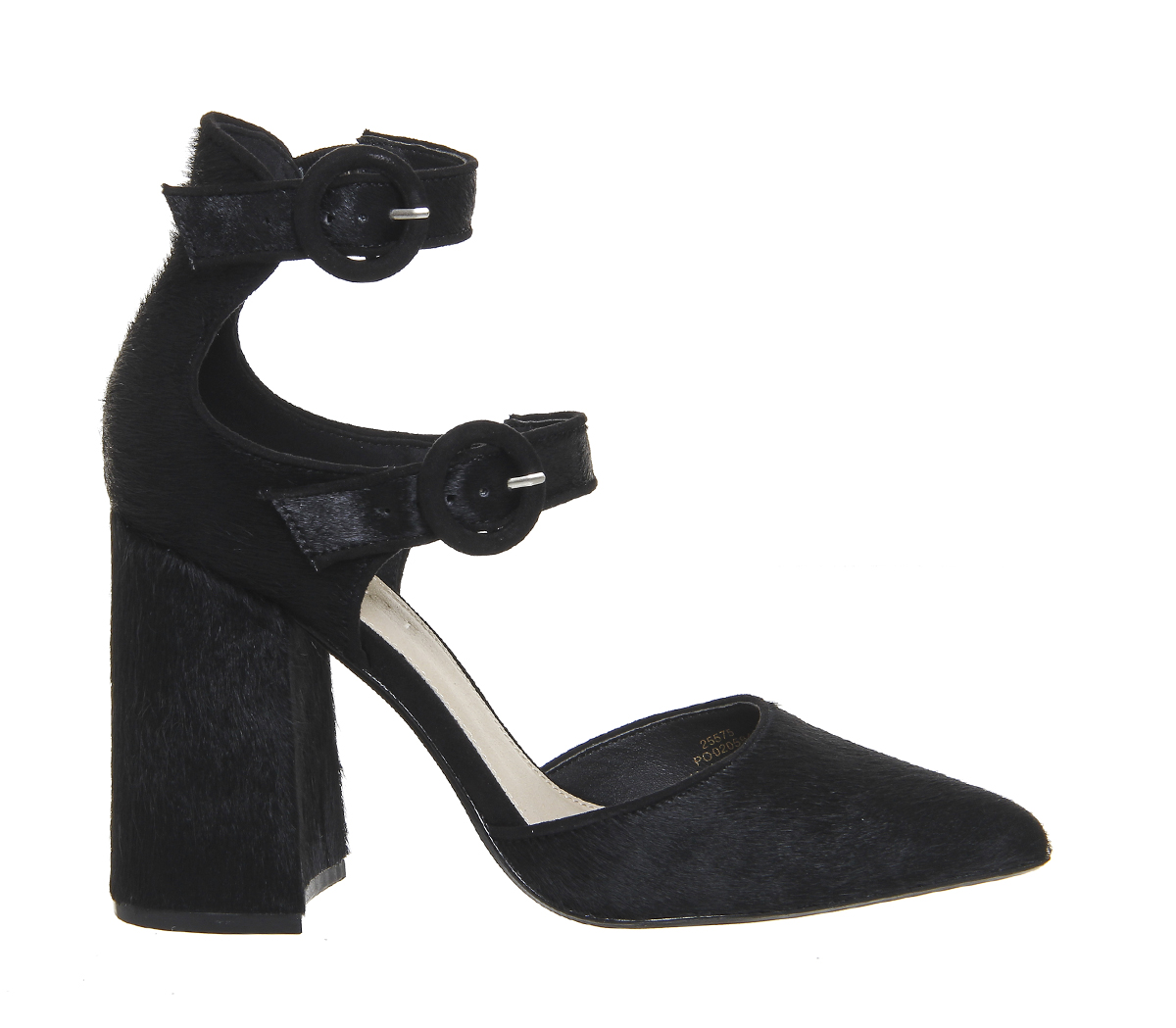 OFFICENaomi Mary Jane HeelsBlack Pony Effect