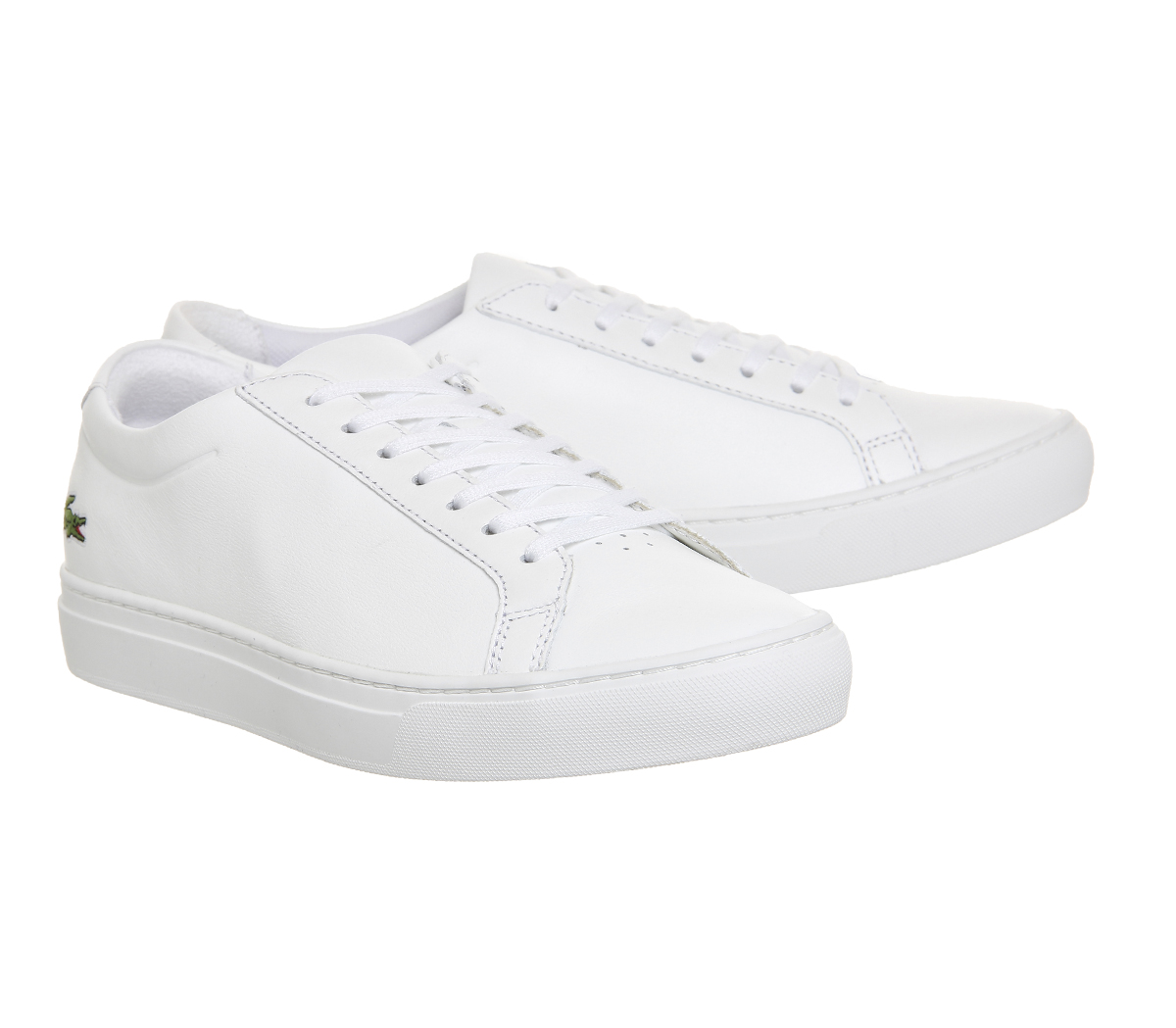 LacosteL 12 12White Leather Premium