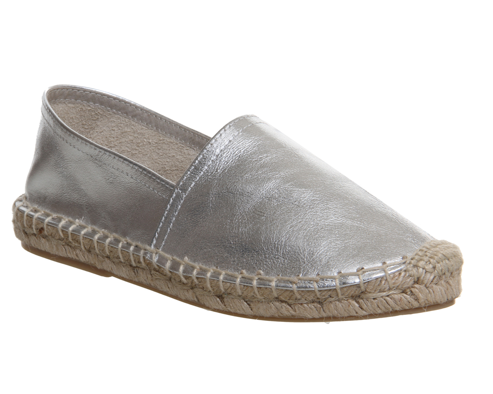 Office Lighthouse Espadrilles Silver 