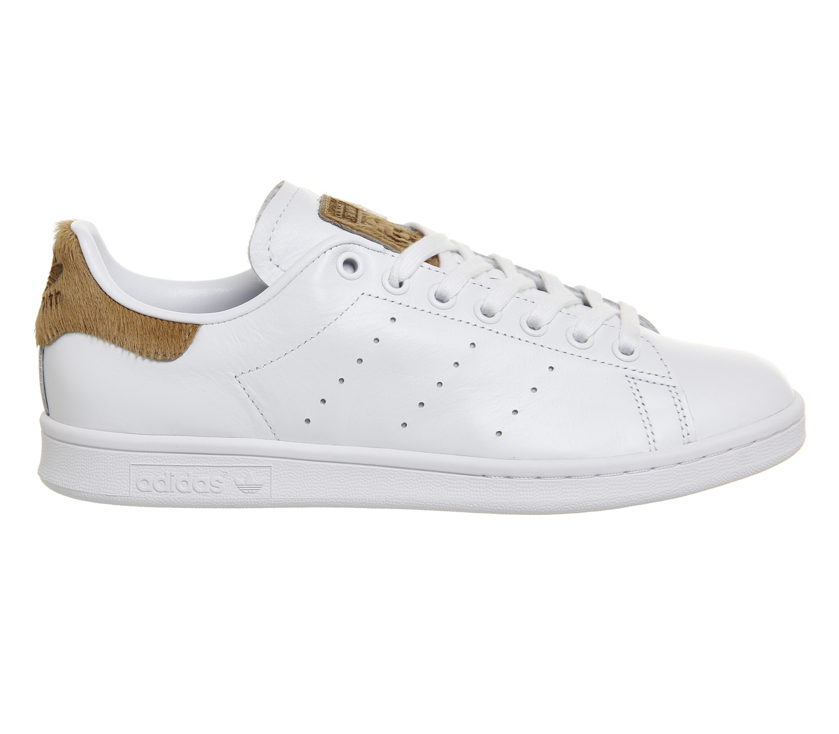 Adidas Stan Smith Trainers White Pale Nude Pony Women s Trainers