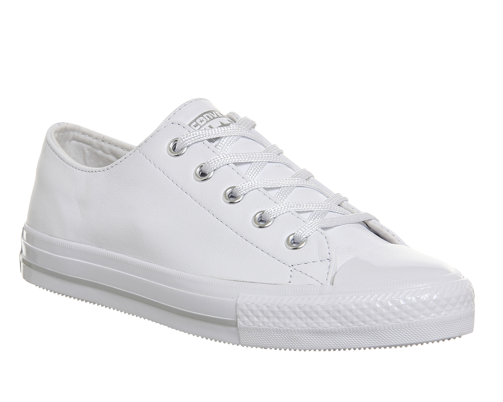 Converse Ctas Gemma Low Leather White Mouse - Hers trainers