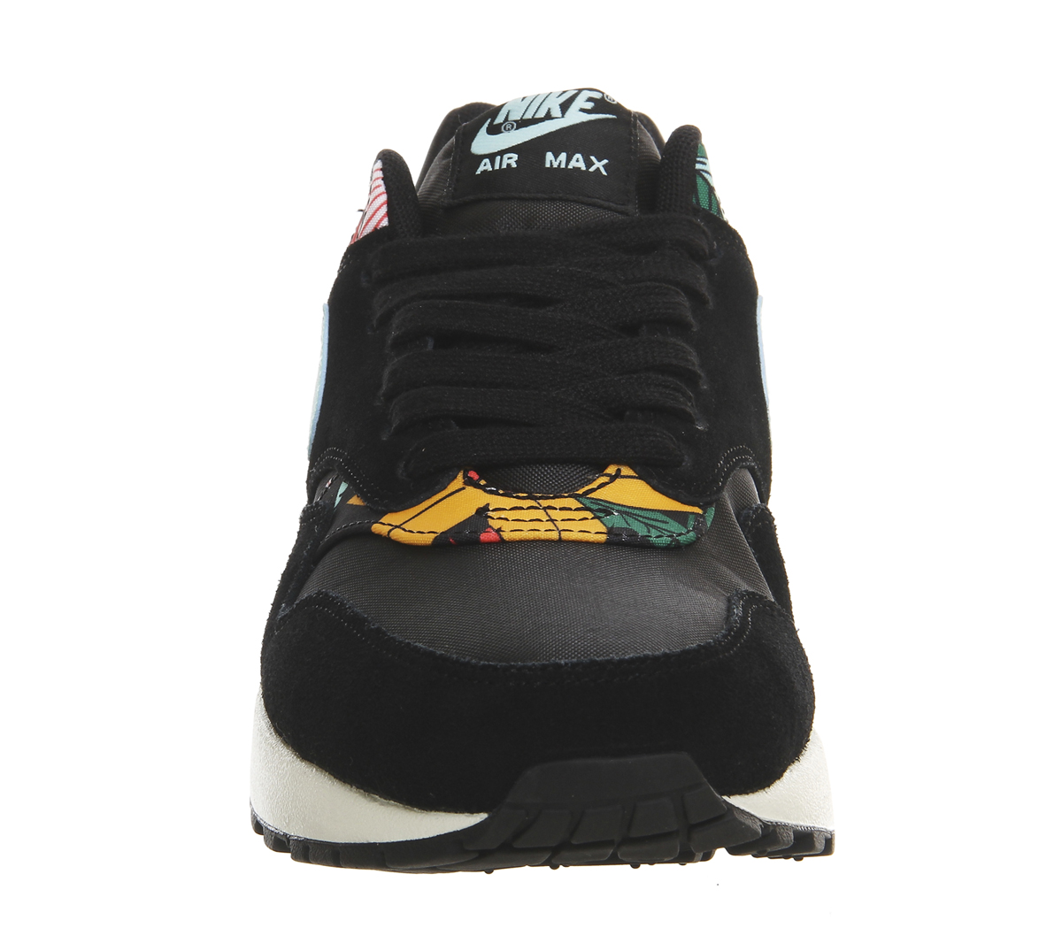 Nike Air Max 1 (l) Black Aloha Print - Junior