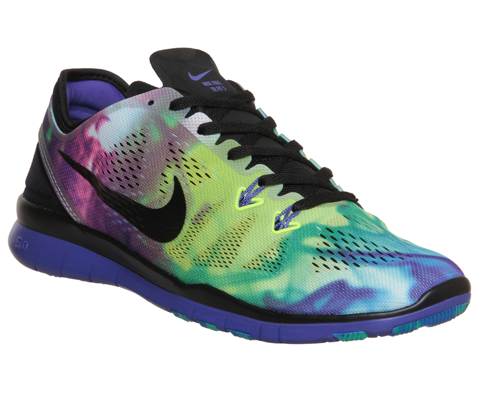 Nike Free 5.0 Tr Fit Black Violet Print 