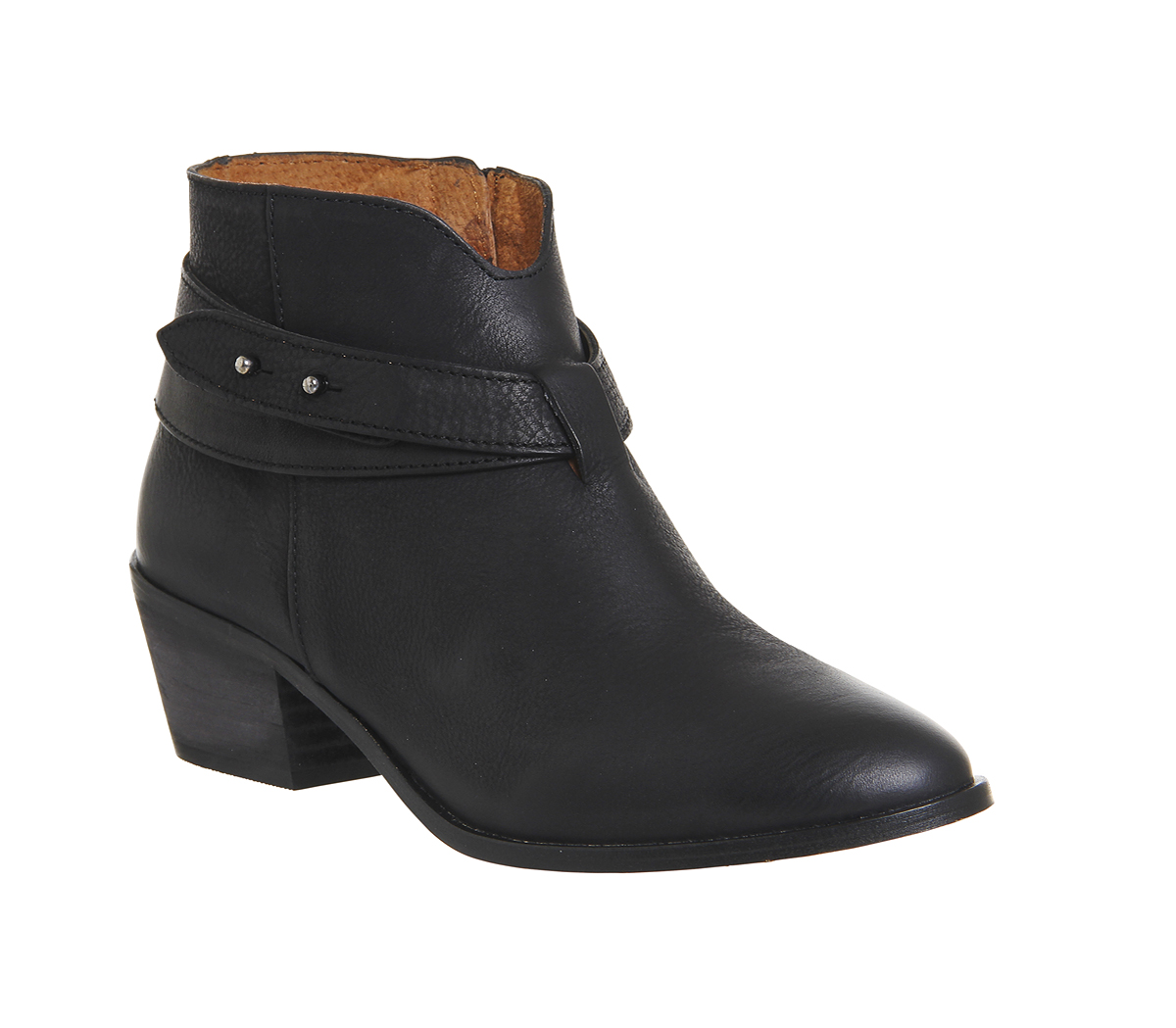 OFFICELoyal Western BootsBlack Leather