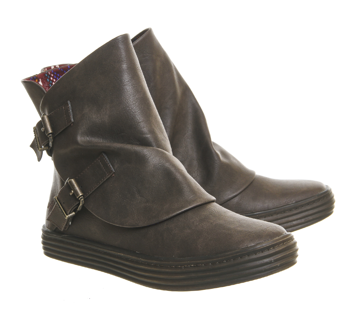 Blowfish MalibuOil Buckle BootsBrown Texas