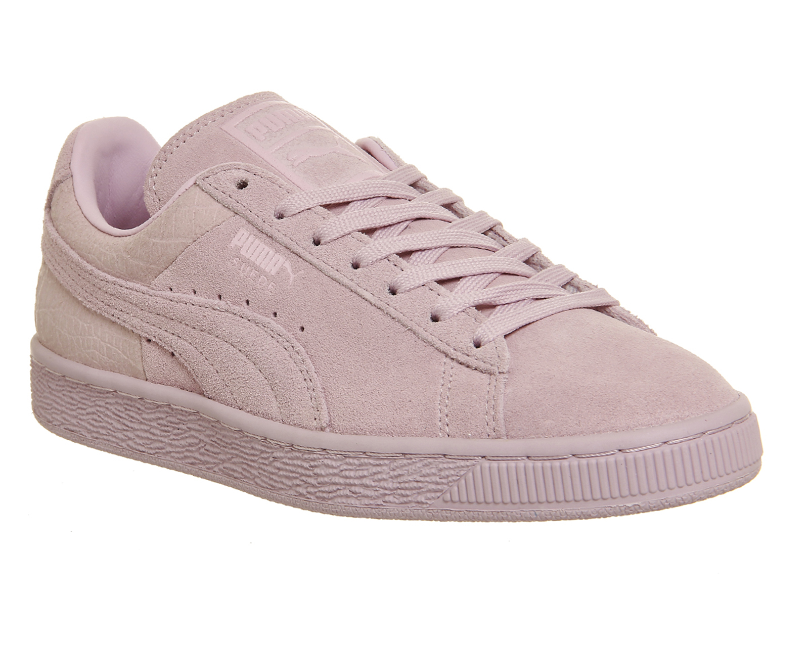 Puma Suede Classic Lilac Snow Emboss - Unisex Sports