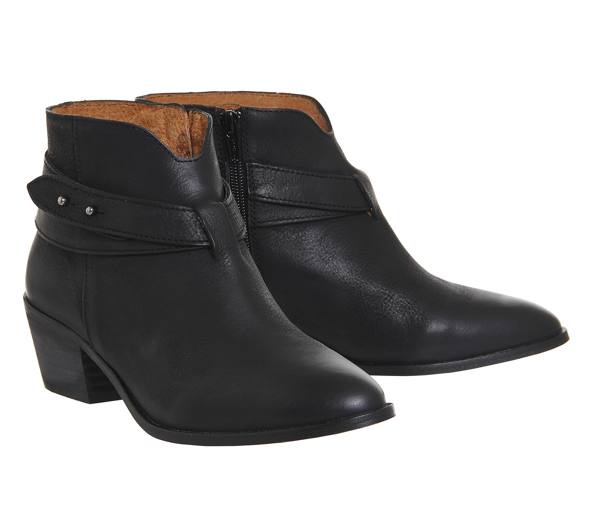 OFFICELoyal Western BootsBlack Leather