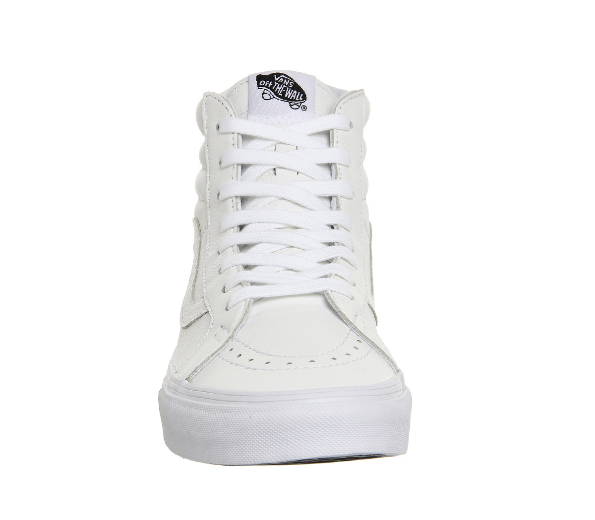 VansSk8 Hi ReissueTrue White Leather Zip