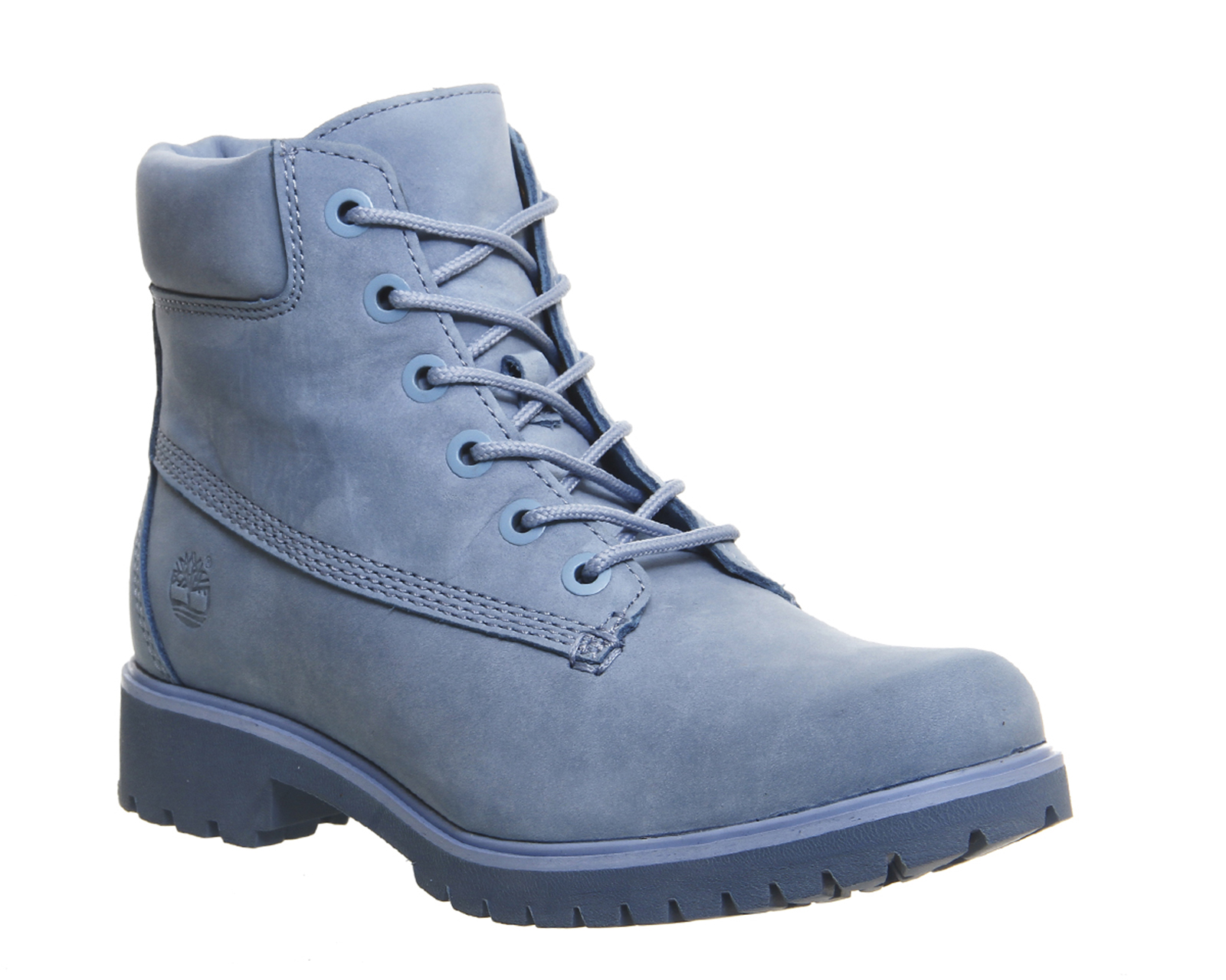 grey and blue timberland boots