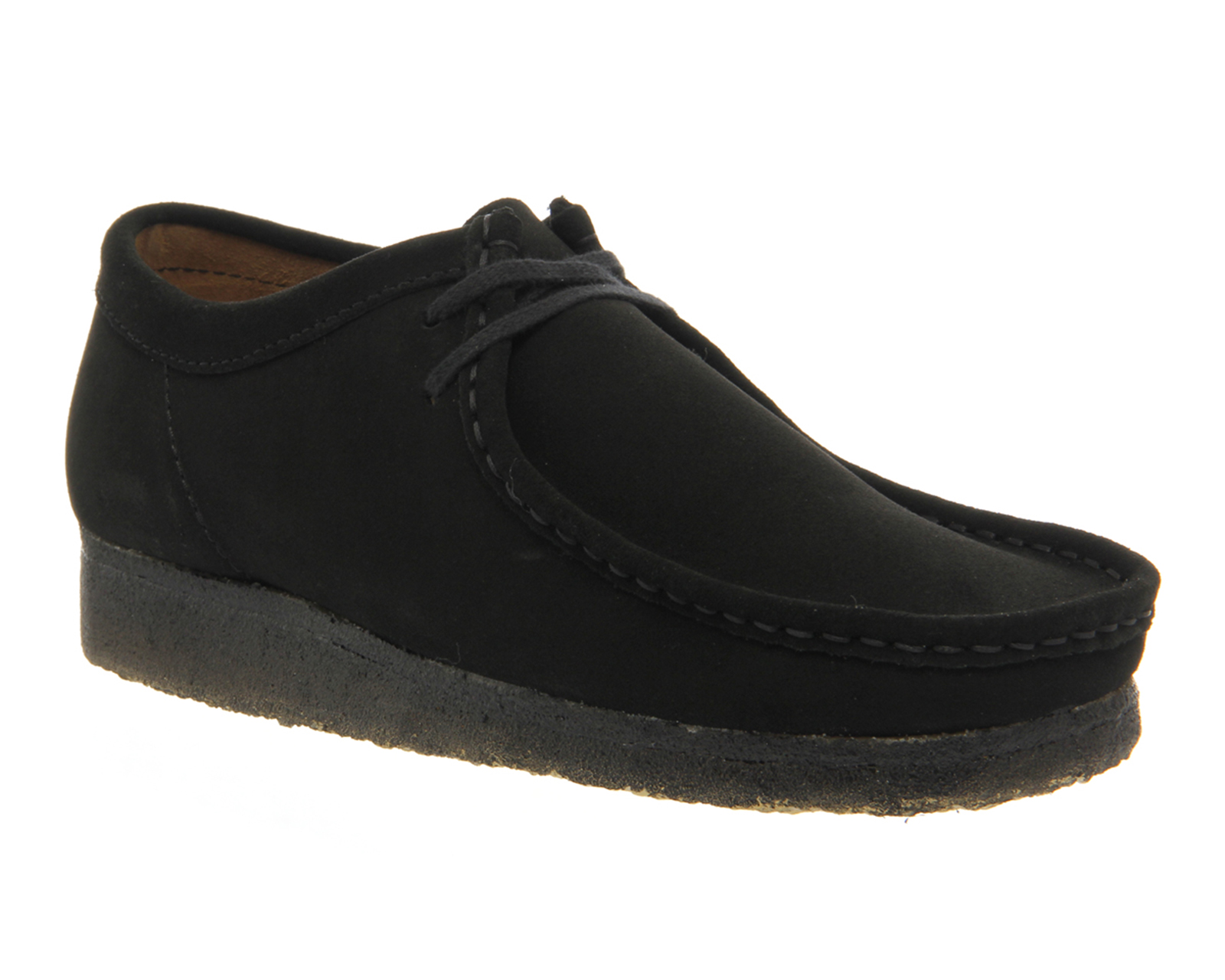Clarks Originals Wallabee Shoes Black 