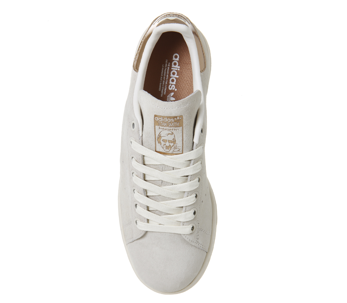 adidas Stan Smith Chalk White Copper - Women's Trainers