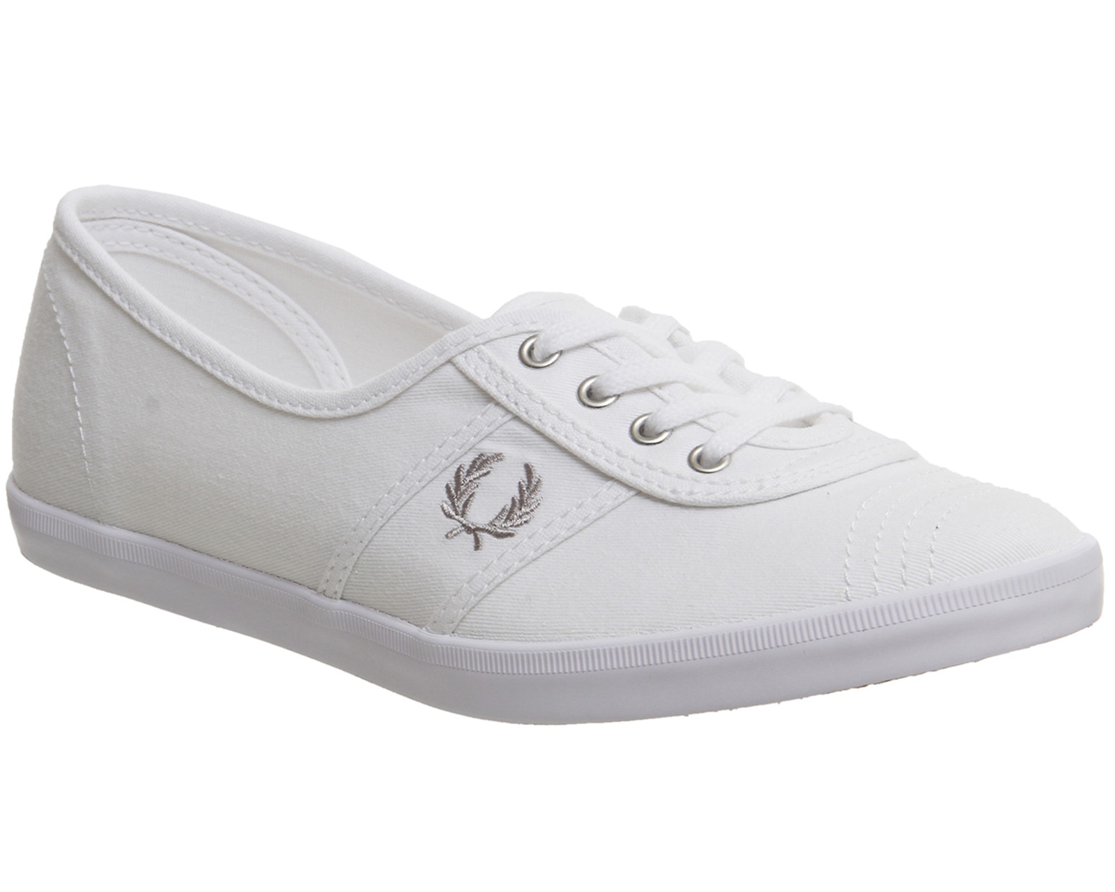 Fred Perry Aubrey White Twill New 