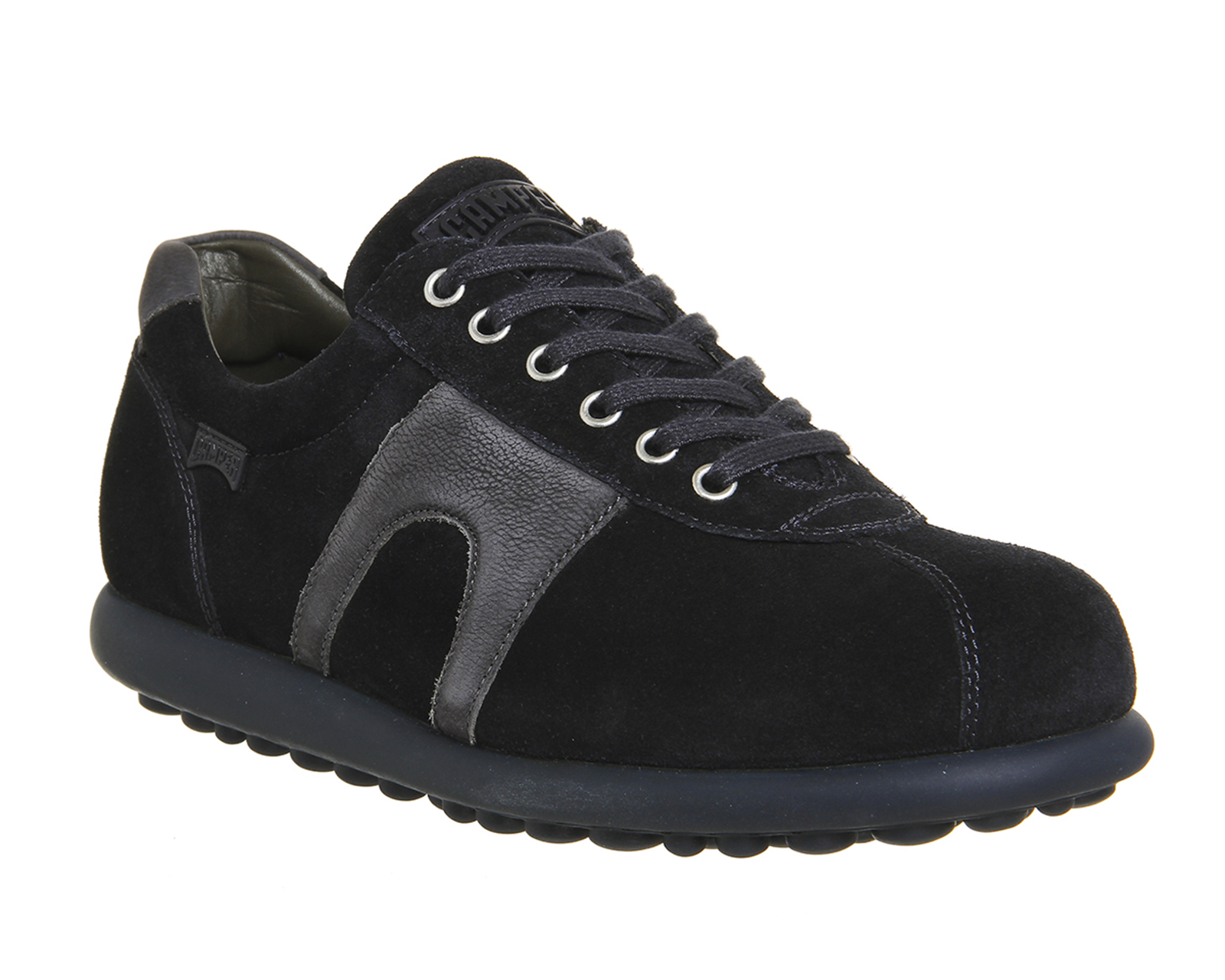 CamperPelotas Lace Up TrainersMidnight Blue Suede