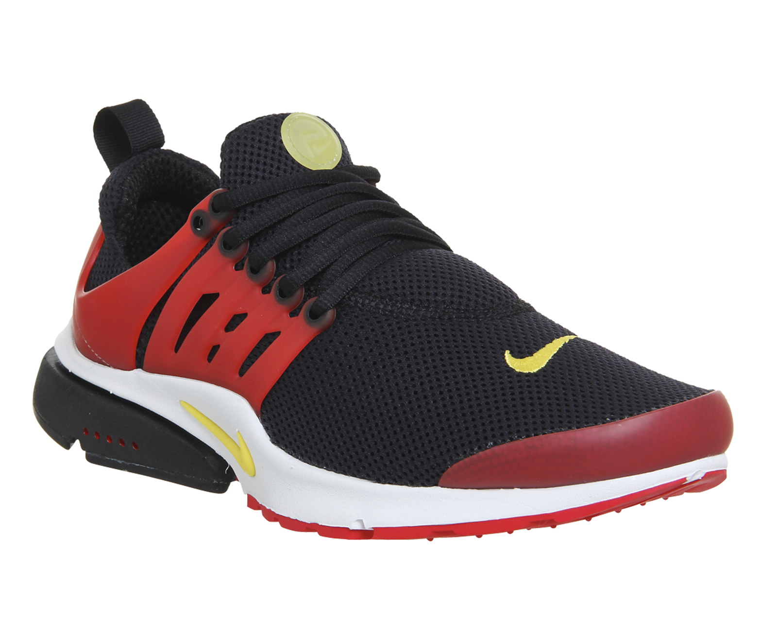 black red and yellow nikes