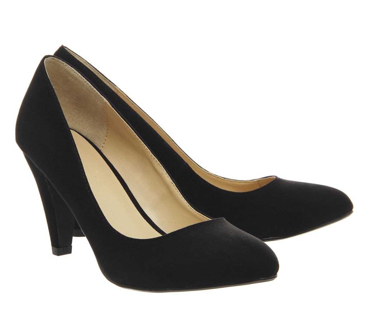 OFFICEDitsy Mid Court HeelsBlack