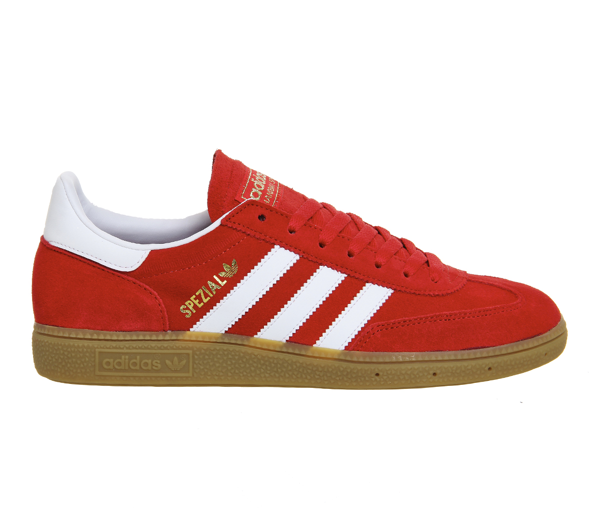 adidasSpezialCollegiate Red White Gold Metallic