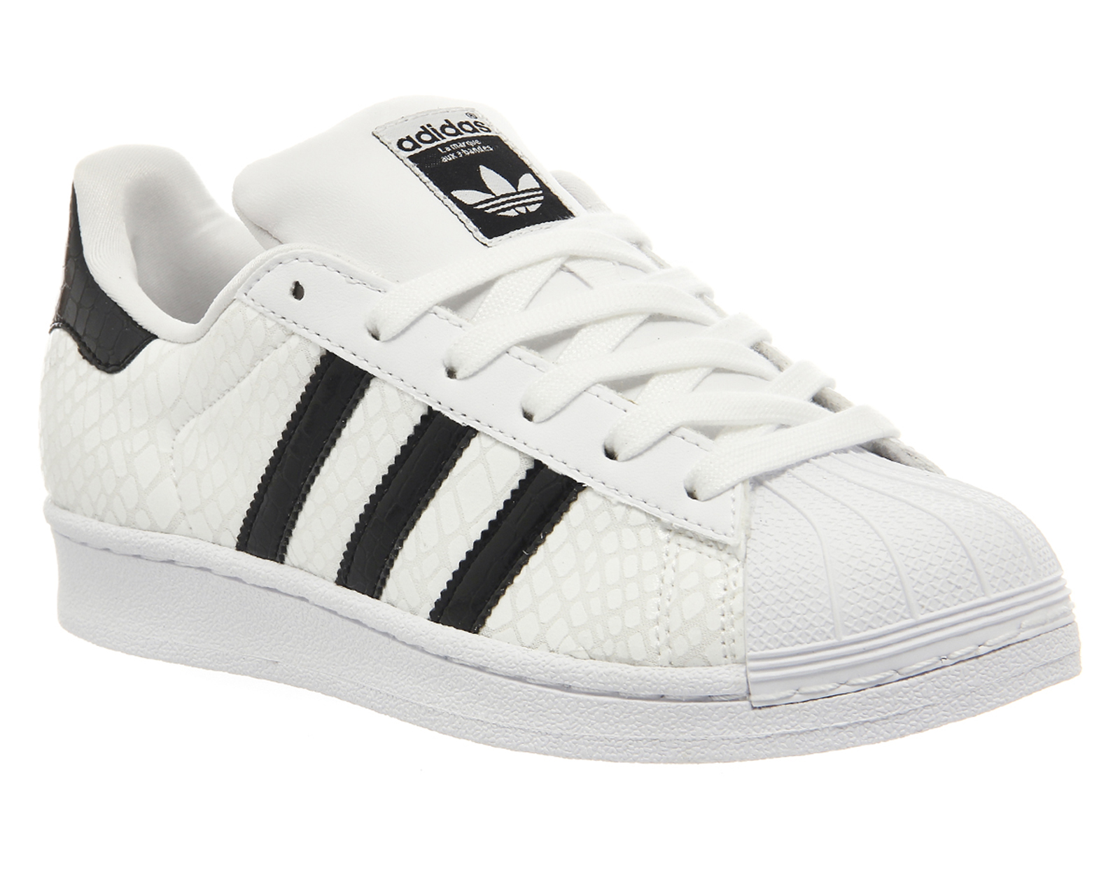 adidas white with black stripes - 52 