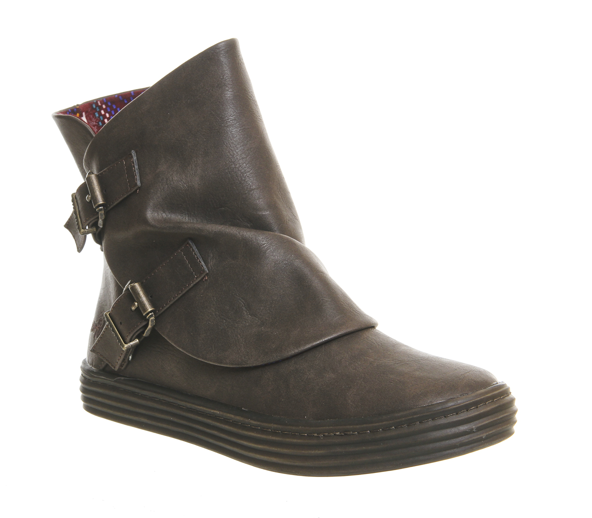 Blowfish MalibuOil Buckle BootsBrown Texas