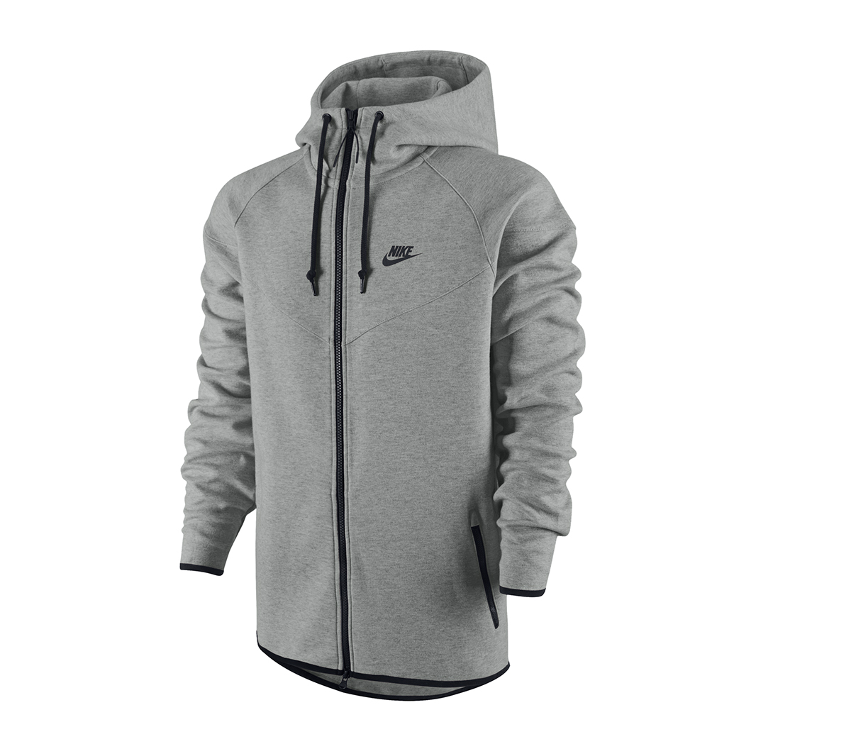NikeTech Fleece Windrunner (m)1mm Heather Grey