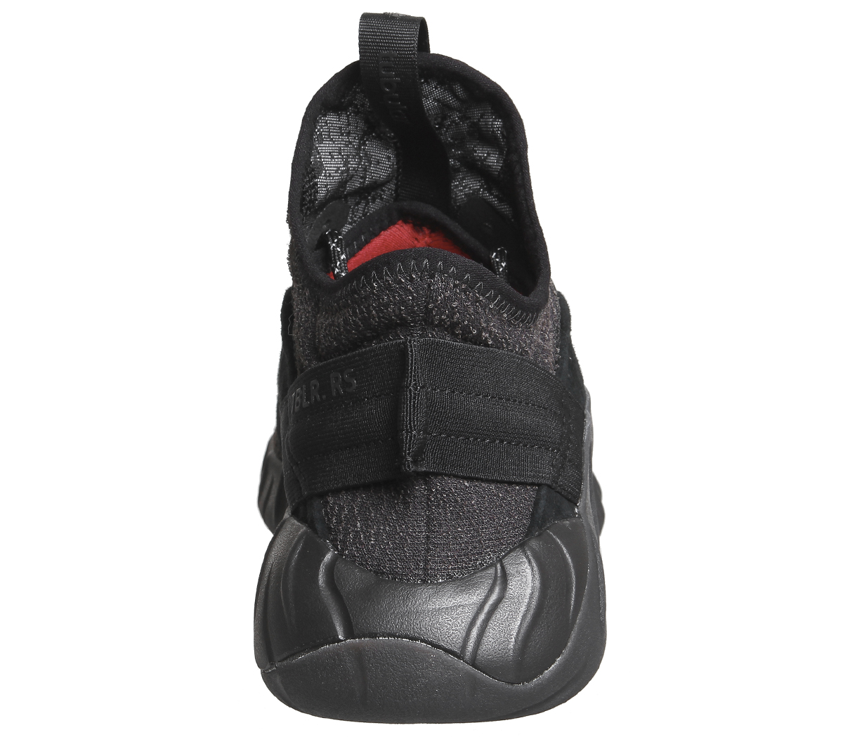 adidasTubular Rise TrainersBlack Mono Red