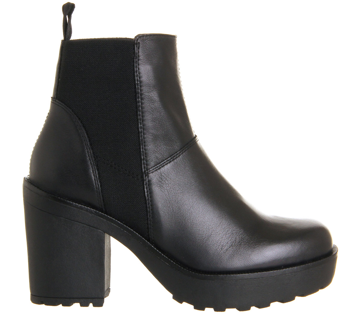 Vagabond Shoemakers Libby Chelsea boots Black Leather - Women's Ankle Boots
