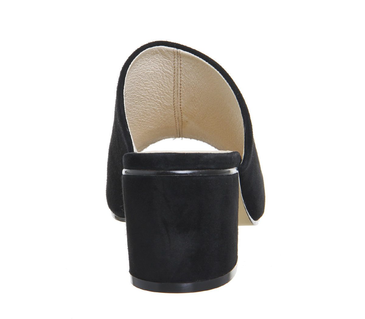 OFFICEMadness Block Heel MulesBlack Suede