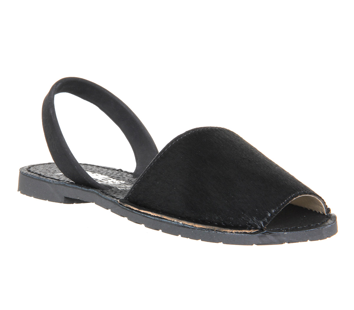 Solillas Solillas Sandals Black Mono Leather - Sandals