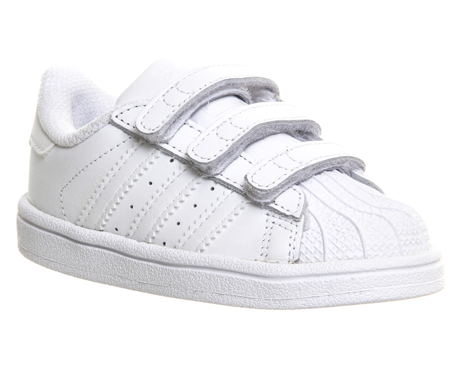 adidas Superstar Infant 2-9 White Mono 