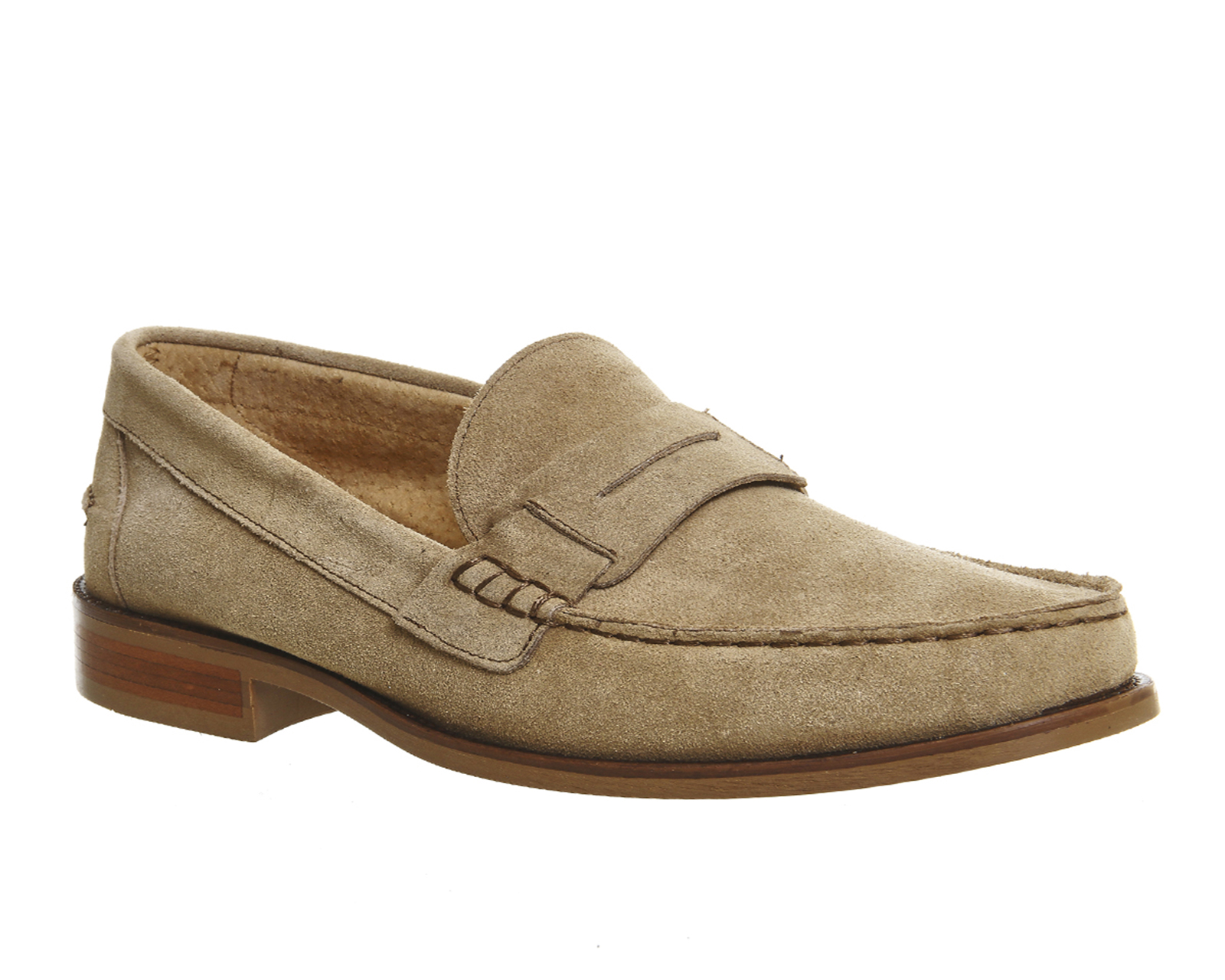 Ask the MissusEducate Penny LoafersBeige Suede