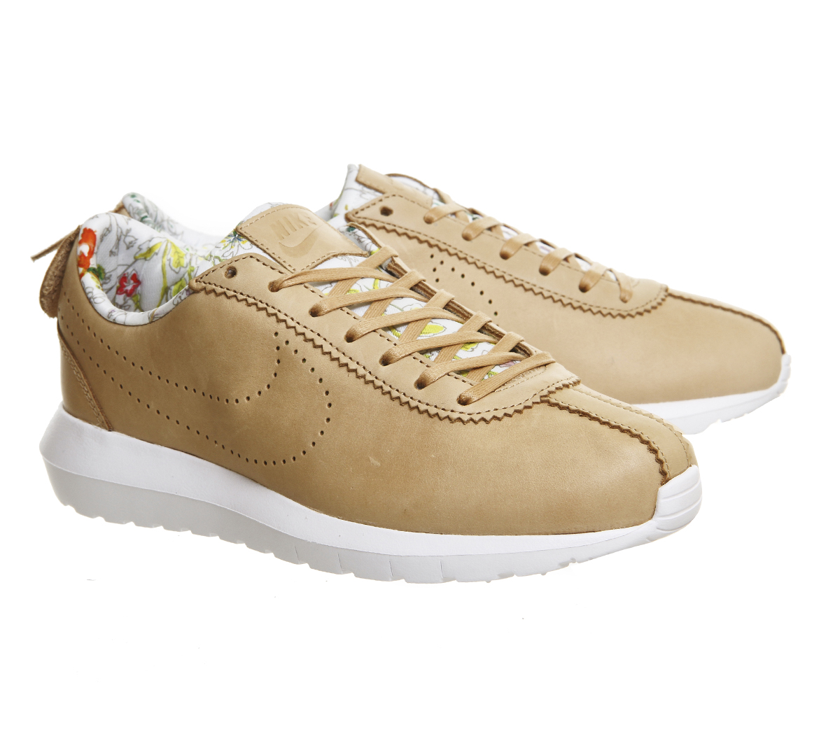 NikeRoshe CortezLiberty White Vachetta Tan Qs