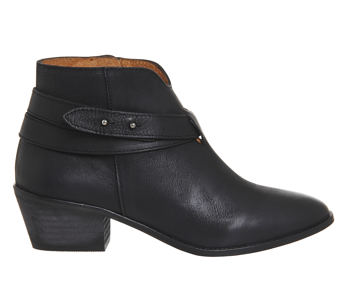 OFFICELoyal Western BootsBlack Leather