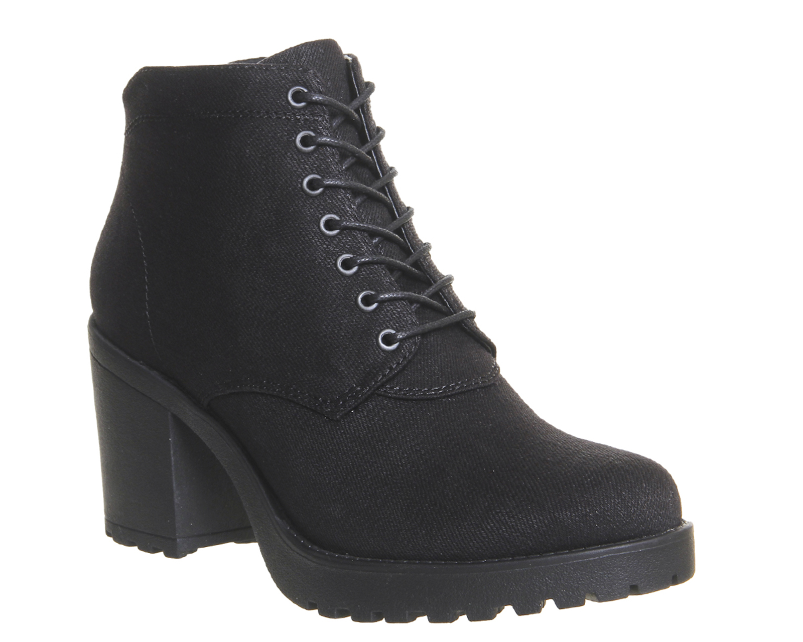canvas ankle boots