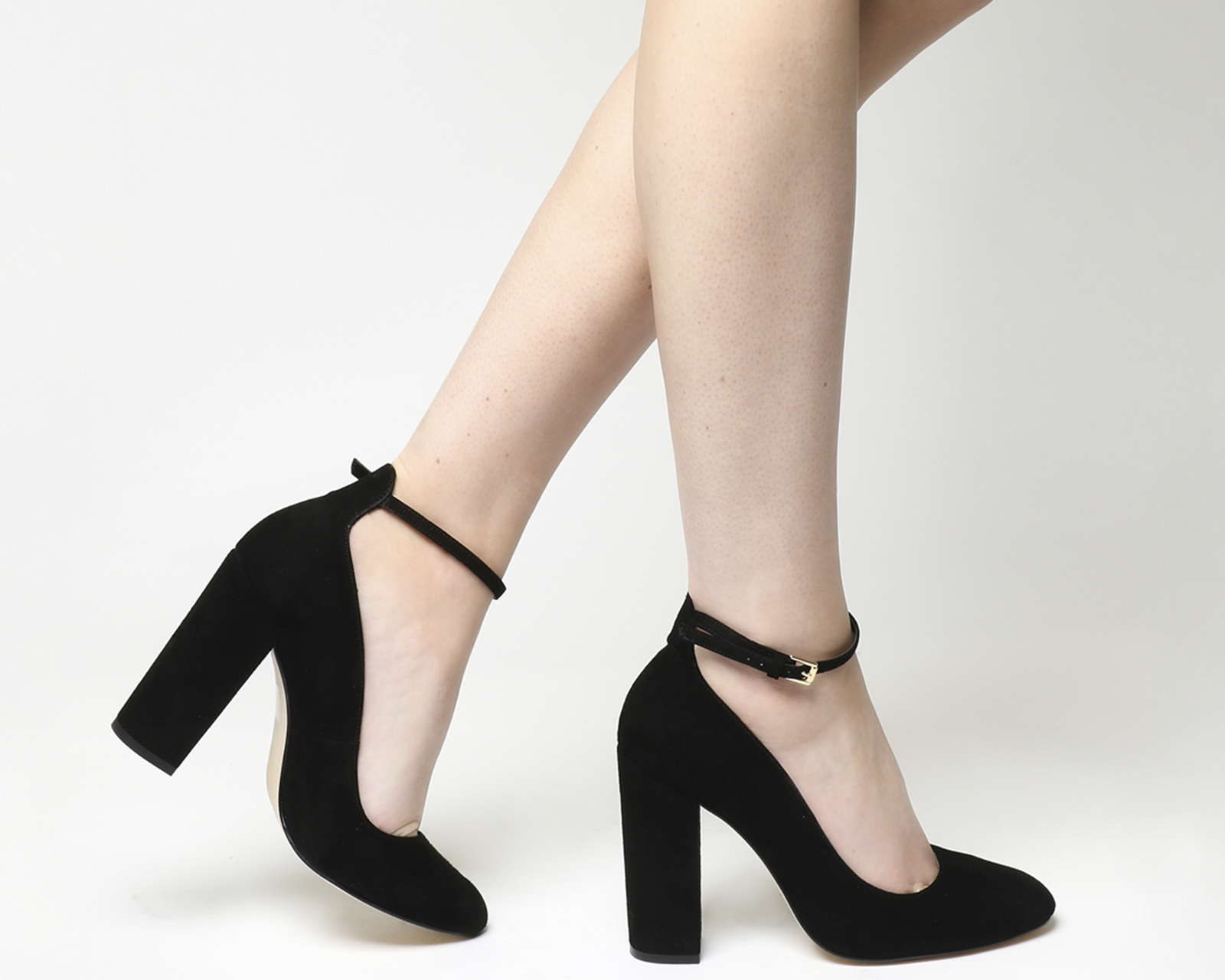 OFFICEHermosa Mary JanesBlack Suede