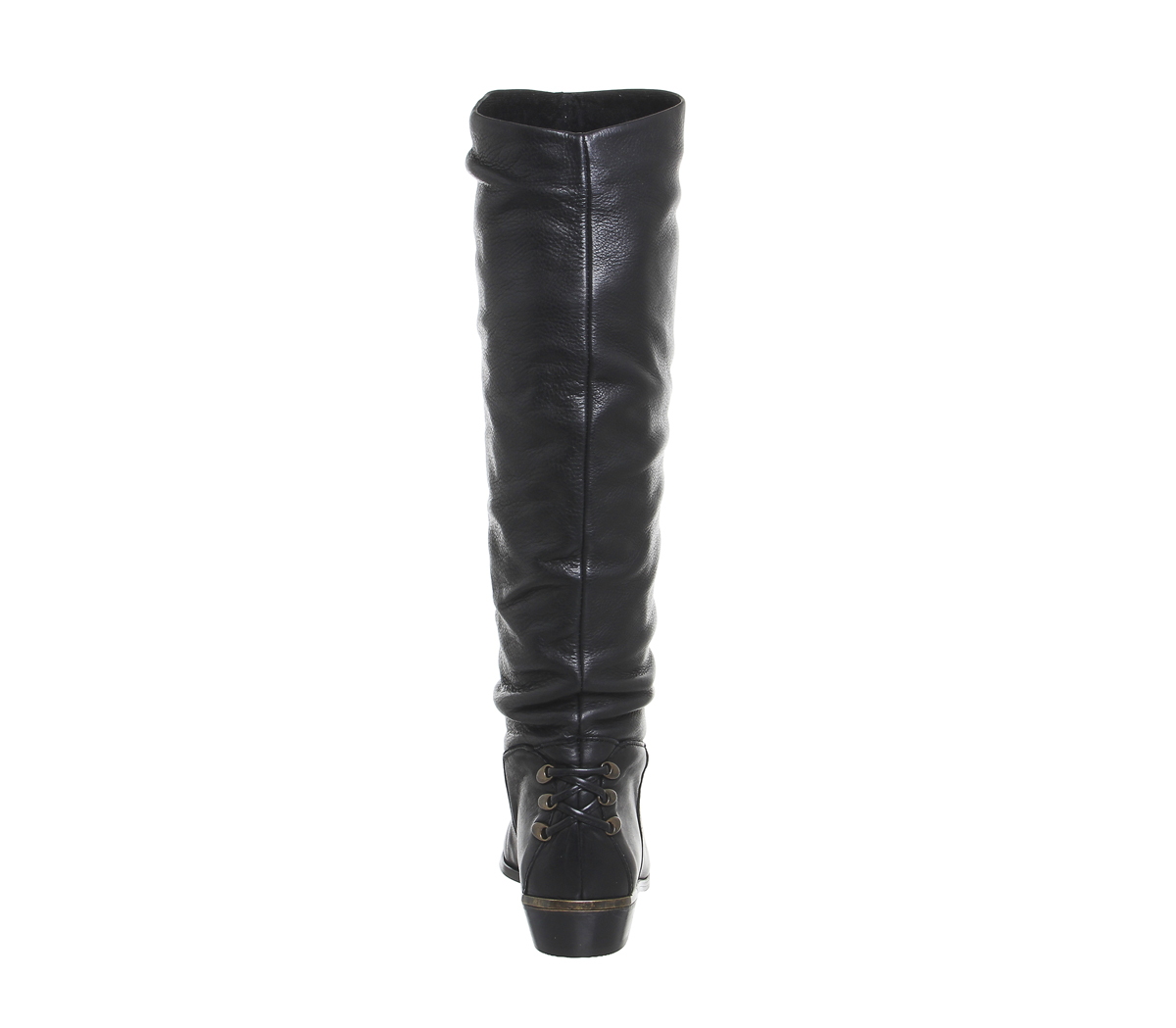 OFFICEKyle Slouch Knee BootsBlack Leather
