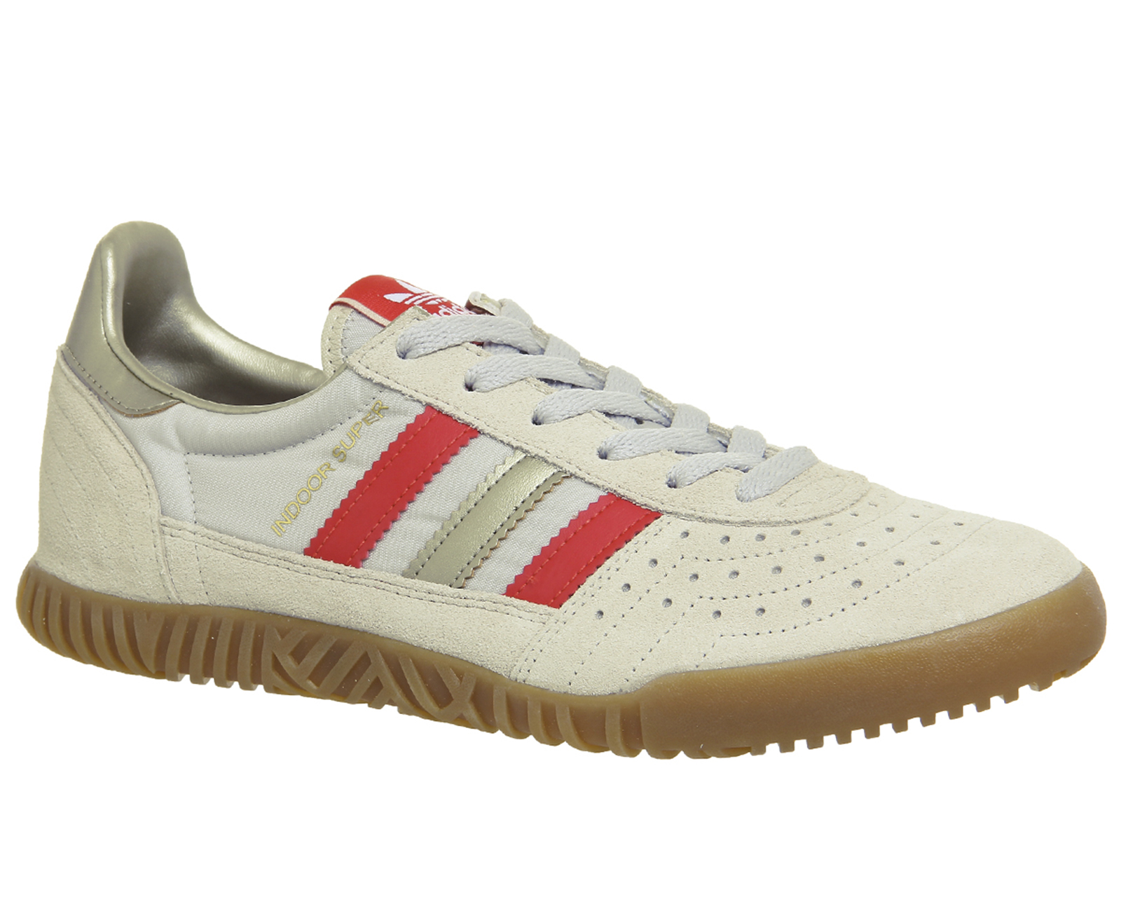 adidas Indoor Super Trainers Clear Brown Red Cyber Gold - His trainers