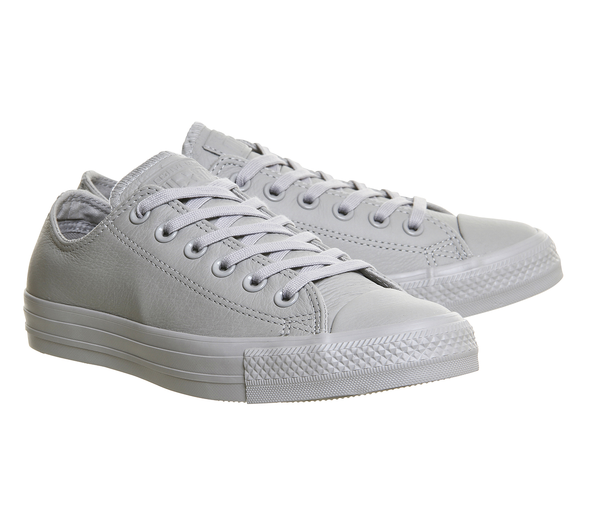 Converse All Star Low Leather Grey Mono - Unisex Sports