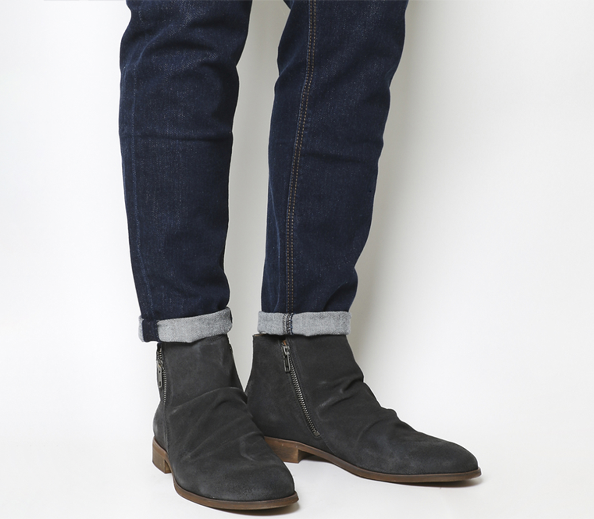Ask the MissusGuilty Zip BootsCharcoal Grey