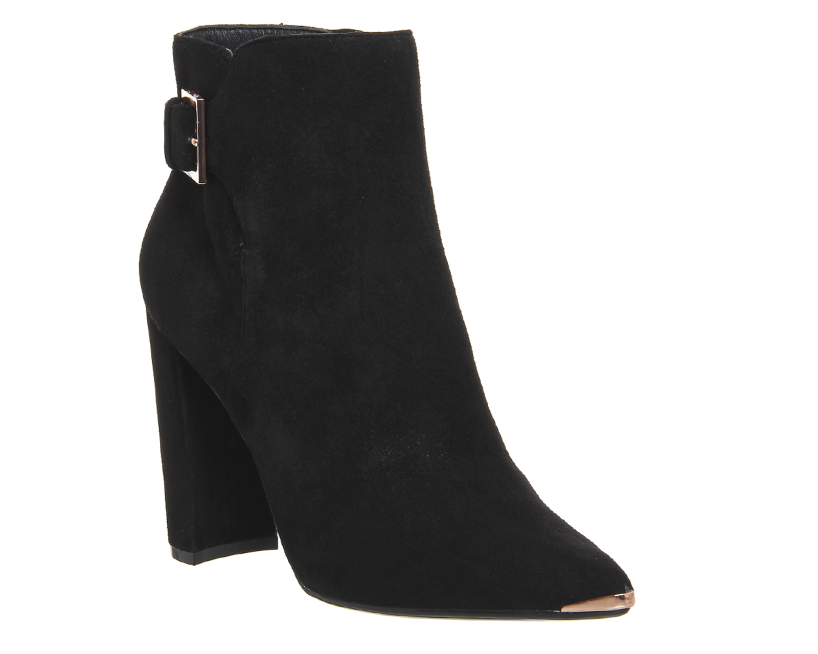 Ted Baker Maryne Boot Black Suede - Women's Ankle Boots