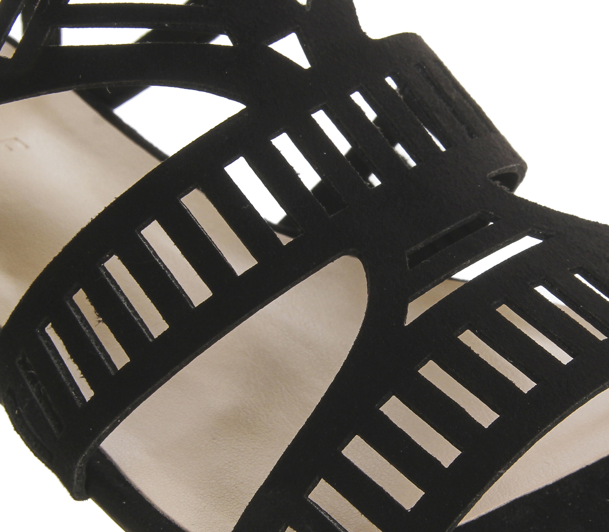 OFFICEBarhop Cut Out SandalsBlack