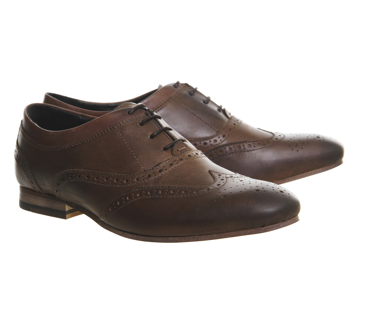Ask the MissusCatsu BrogueBrown Leather